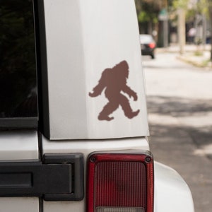 Big Foot Sasquatch Vinyl Aufkleber für das Auto, Laptop, Trockner und vieles mehr