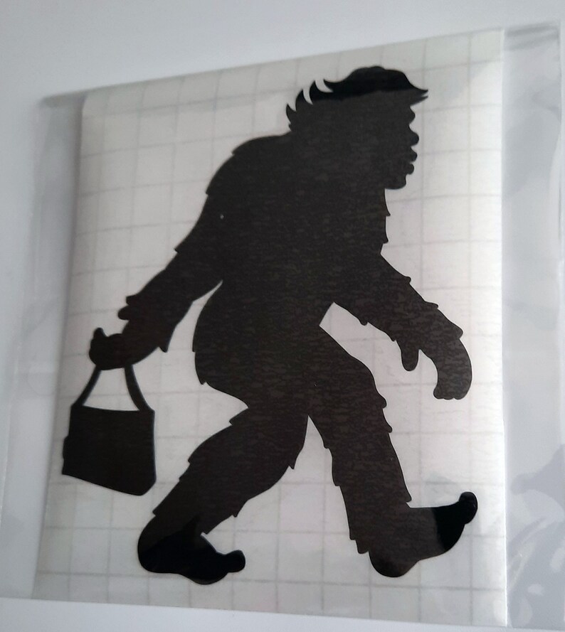 Sasquatch Family Decals - Bigfoot Car, Truck, Laptop Stickers image 7