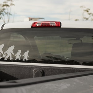 Sasquatch Family Decals - Bigfoot Car, Truck, Laptop Stickers image 3
