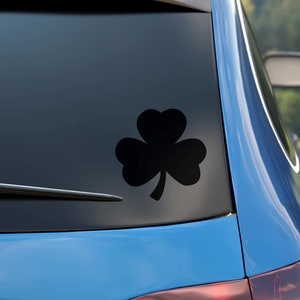 SHAMROCK DECAL - transfersticker voor waterflessen, bekers, laptops, telefoons, tablets, notebooks, auto's, ramen, spiegels, enz.