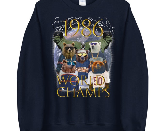 1986 World Champs Crewneck Sweatshirt