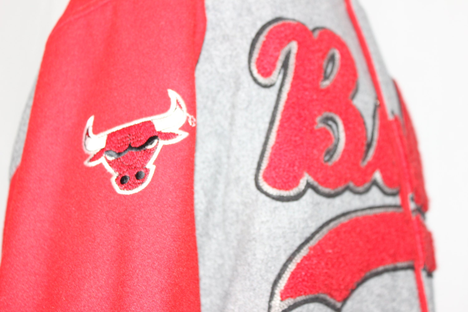 Vintage Chicago Bulls Starter Script NBA Jacket L