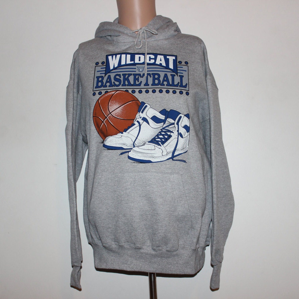 Vintage Kentucky Wildcats NCAA Hooded Sweatshirt M