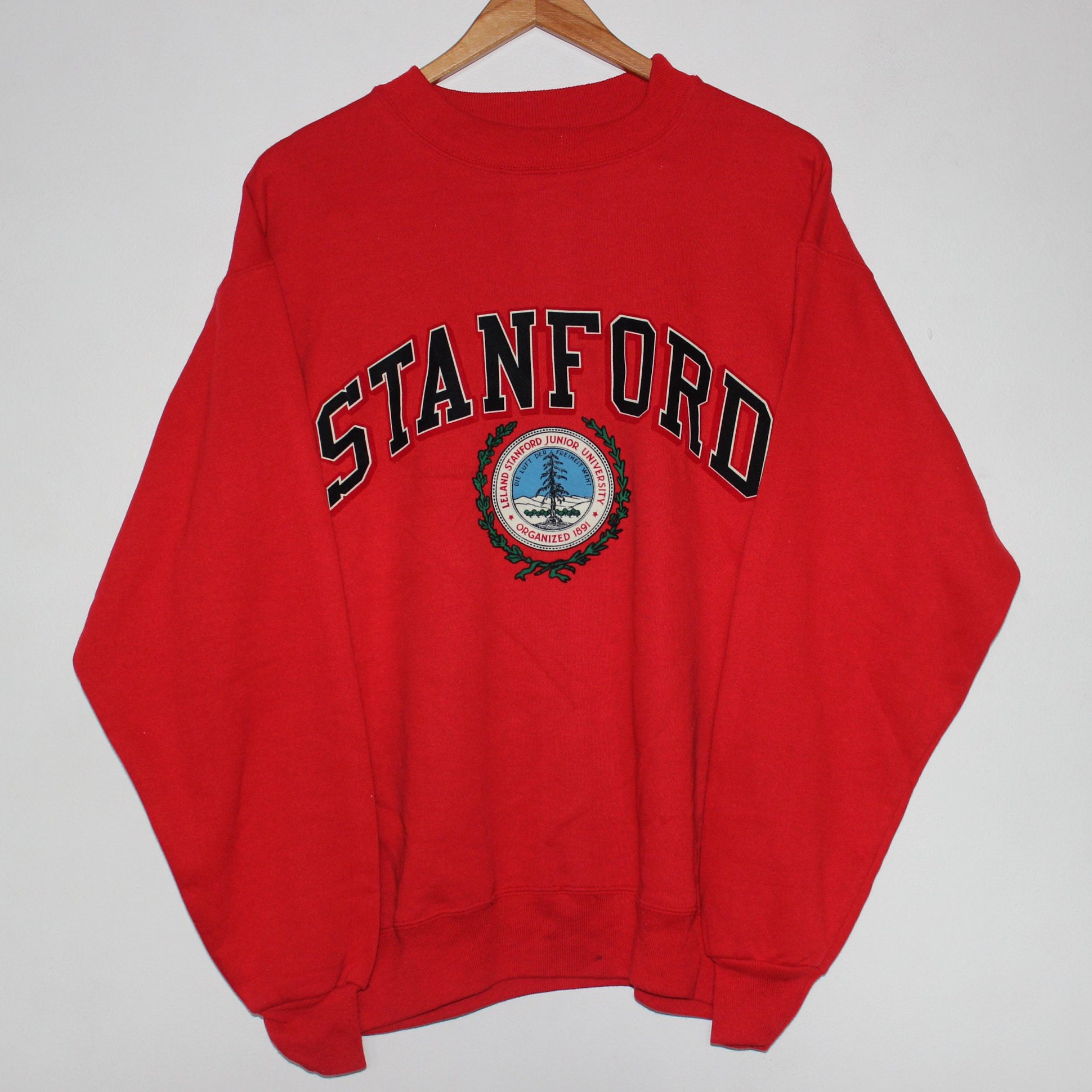 Vintage Stanford Cardinal NCAA Crewneck Sweatshirt XL