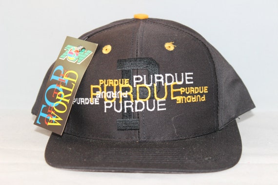 Vintage Purdue Boilermakers NCAA Snapback Hat