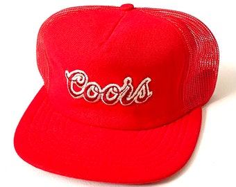 Vintage Coors Beer Snapback Hat