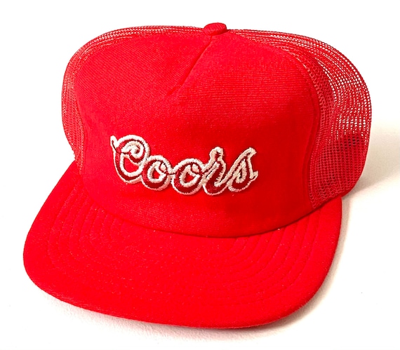 Casquette Vintage Coors Light SnapBack Noire - Occasion En Grande Condition, Réglable, Style Rétro