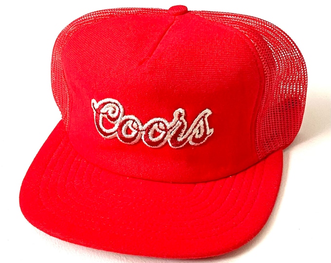 Vintage Coors Beer Snapback Hat