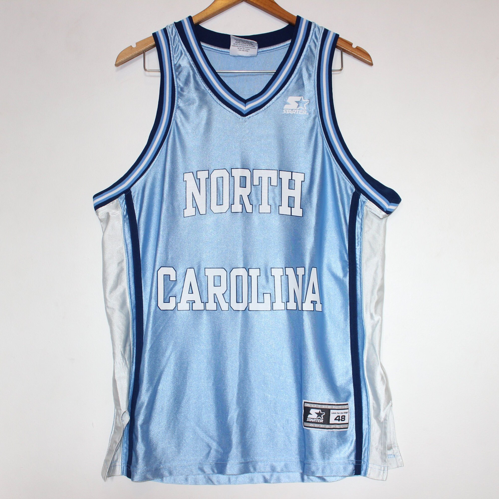 Vintage Nike North Carolina Vince Carter UNC 90s Basketball 