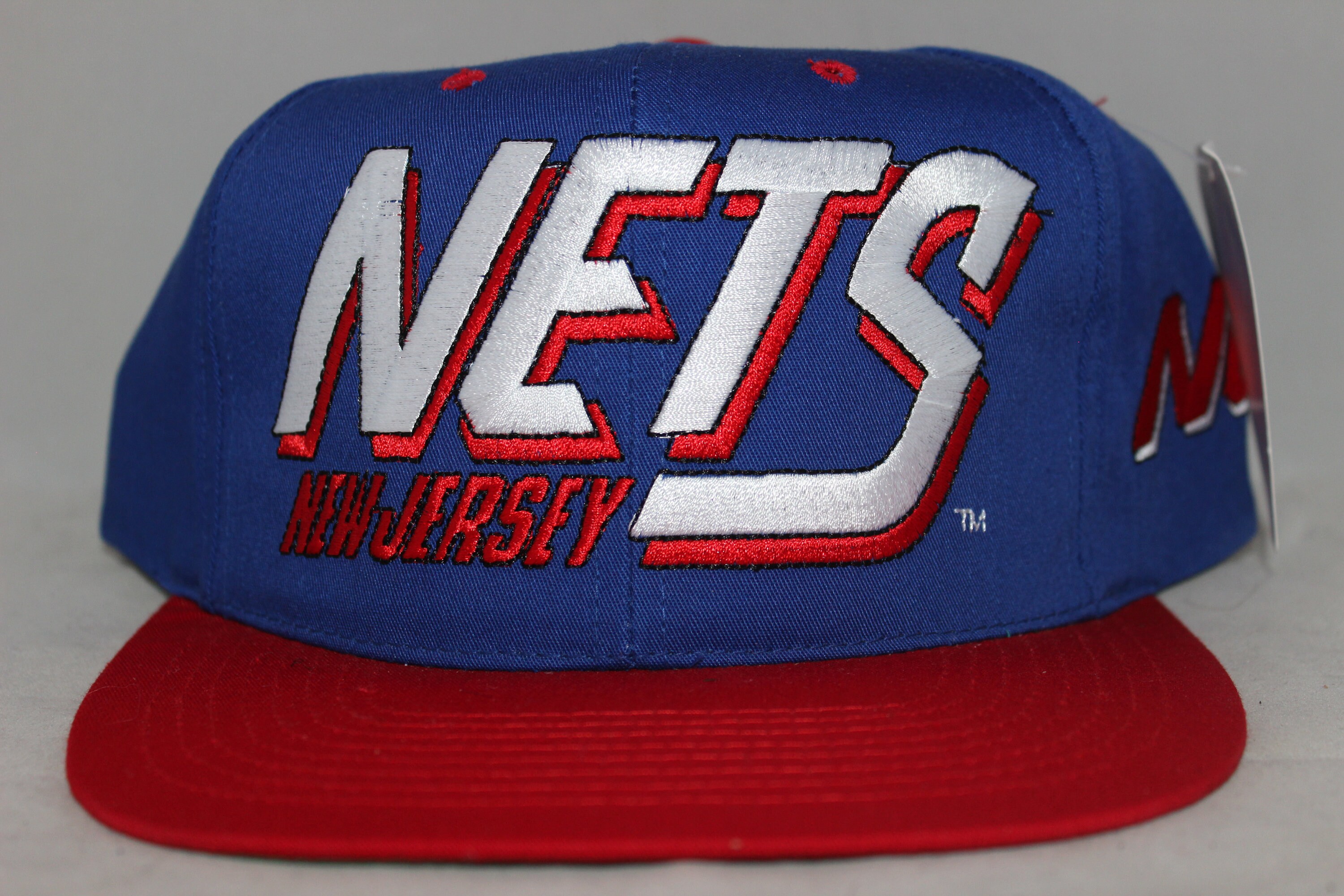 Vintage New Jersey Nets AJD NBA Snapback Hat