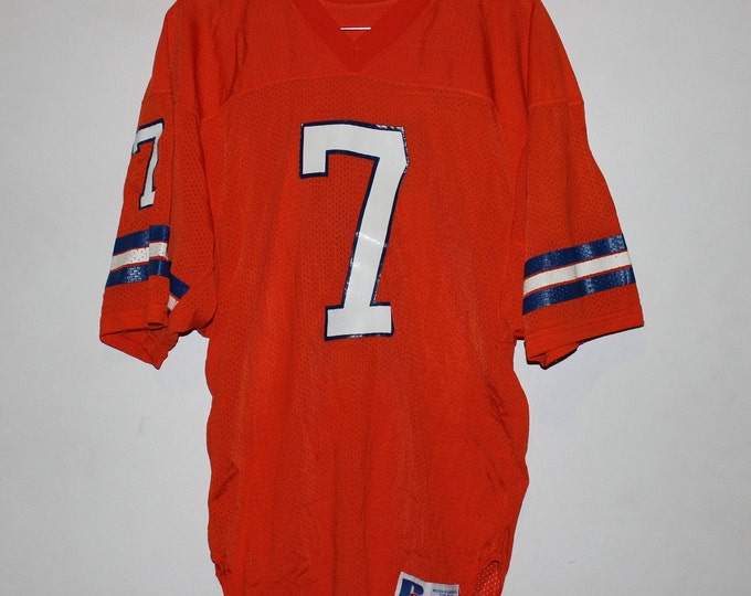 Vintage Denver Broncos John Elway Russell Athletic NFL Jersey 44