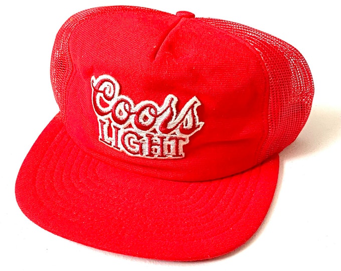 Vintage Coors Light Beer Snapback Hat