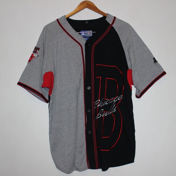 Vintage Chicago Bulls STARTER NBA Jersey L