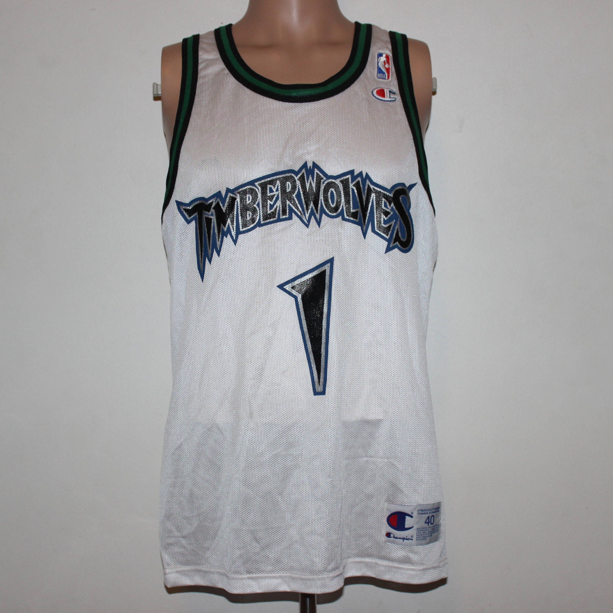 Vintage Minnesota Timberwolves Champion NBA Jersey 40