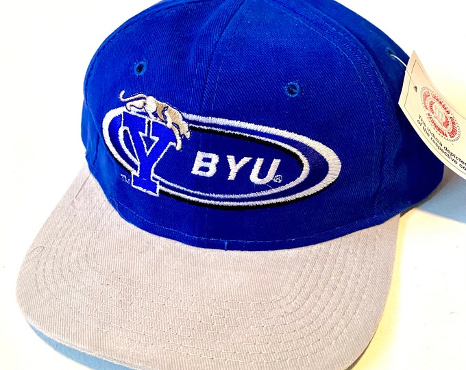 Vintage Brigham Young Cougars NCAA Snapback Hat