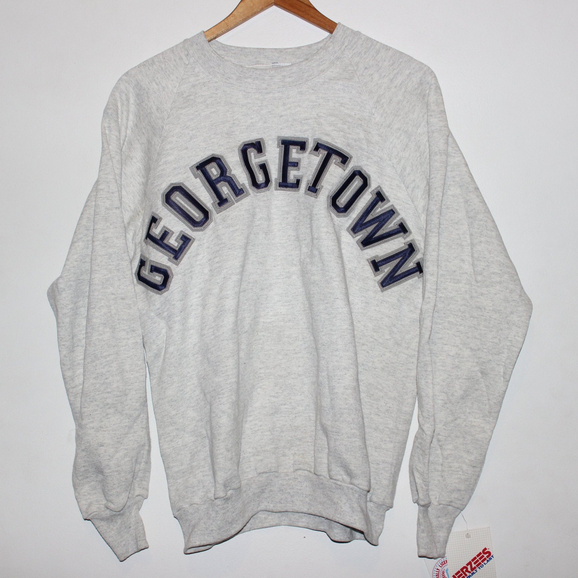 Vintage Georgetown Hoyas NCAA Crewneck Sweatshirt L