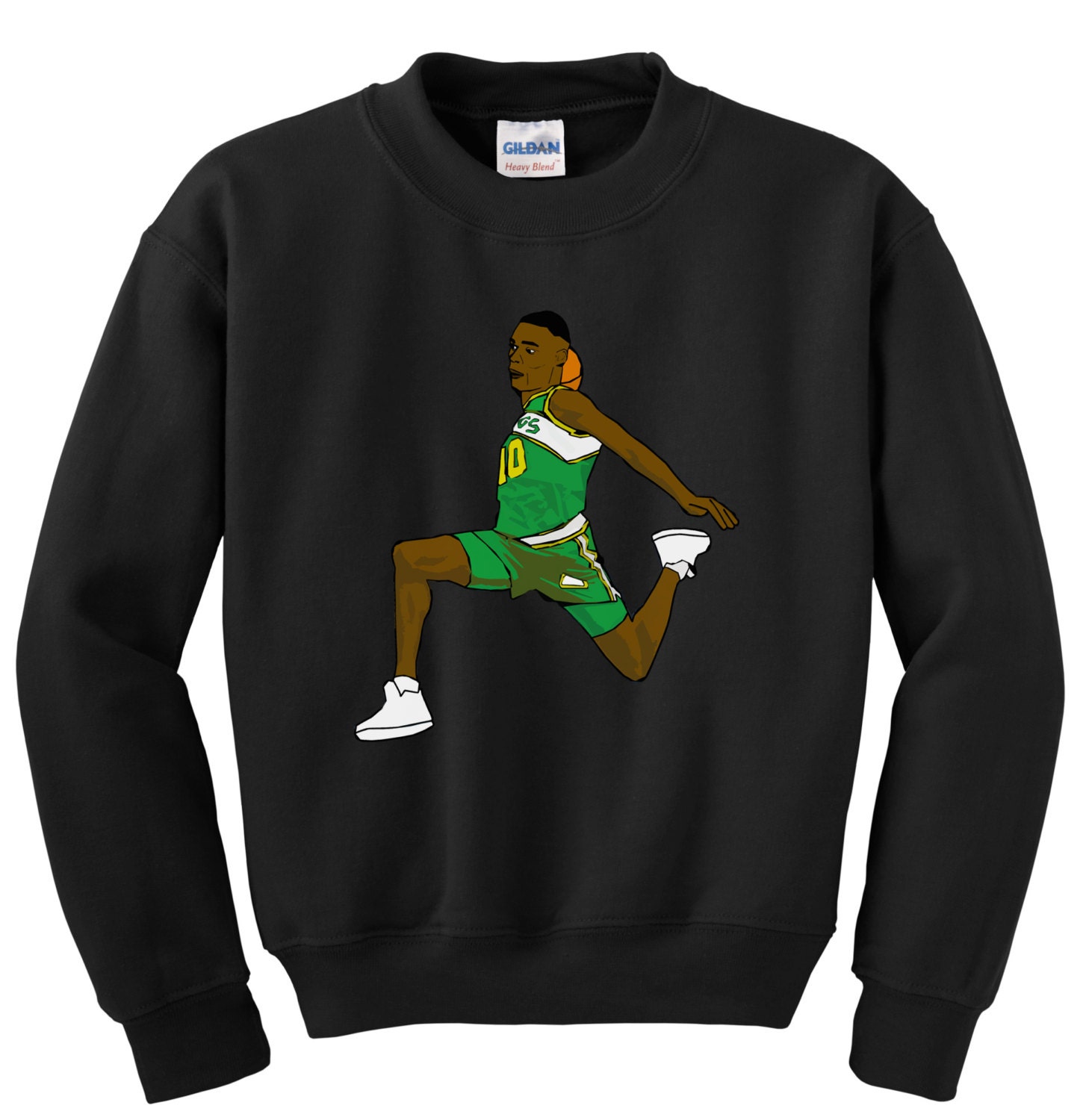 Shawn Kemp Reign Man Crewneck Sweatshirt | Etsy