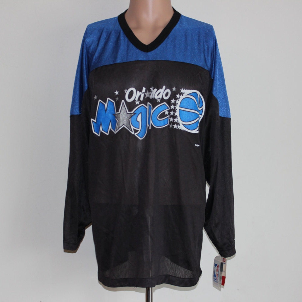 Vintage Deadstock Orlando Magic NBA Dodger Hockey Jersey L