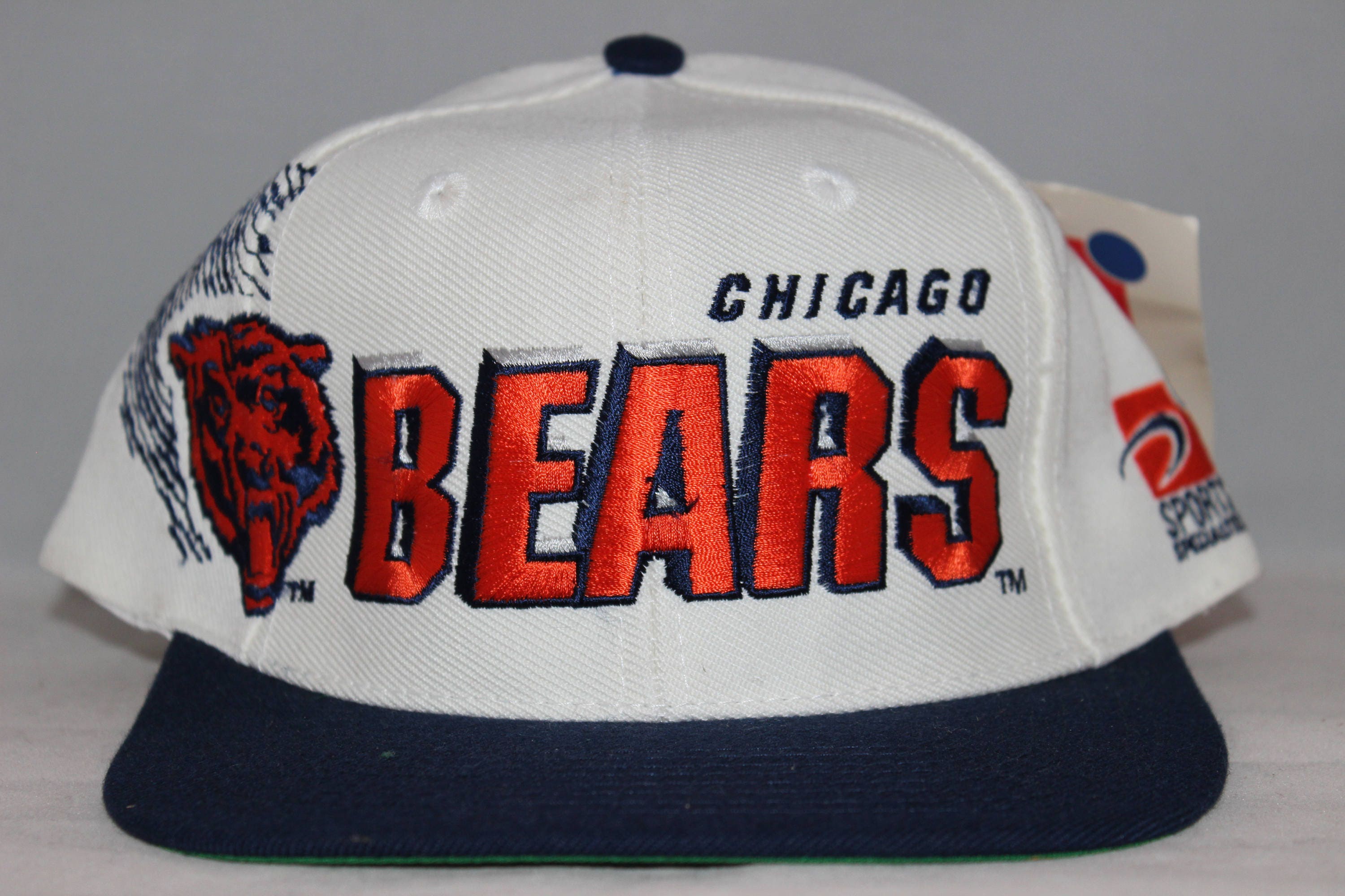Vintage Deadstock Chicago Bears Sports Specialties Shadow Snapback Hat