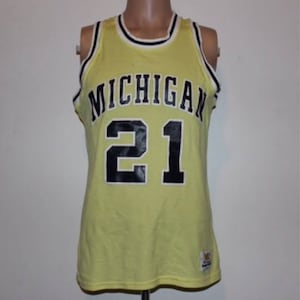 Vintage 90s Nike Michigan Wolverines Jersey NCAA Basketball