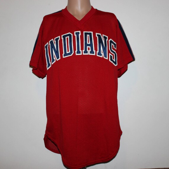 vintage cleveland indian jersey