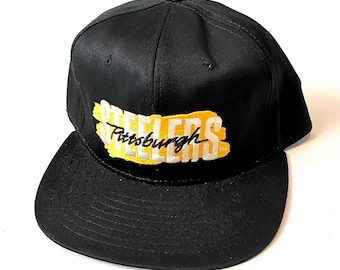 Vintage Deadstock Pittsburgh Steelers NFL Snapback Hat