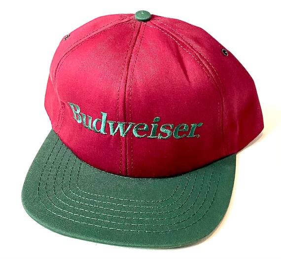 Vintage Budweiser Beer Snapback Hat - image 1