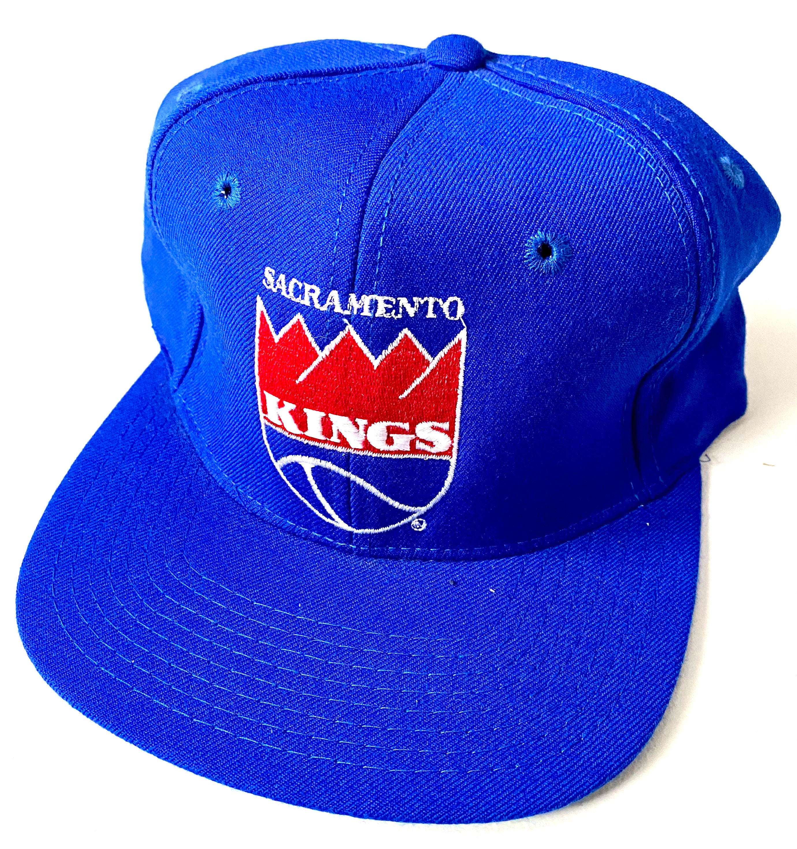 Vintage Sacramento Kings Hat 90s Sacramento Kings cap vintage sac kings hat  sac kings snapback Sacramento CA made in usa ajd hat deadstock - BIDSTITCH