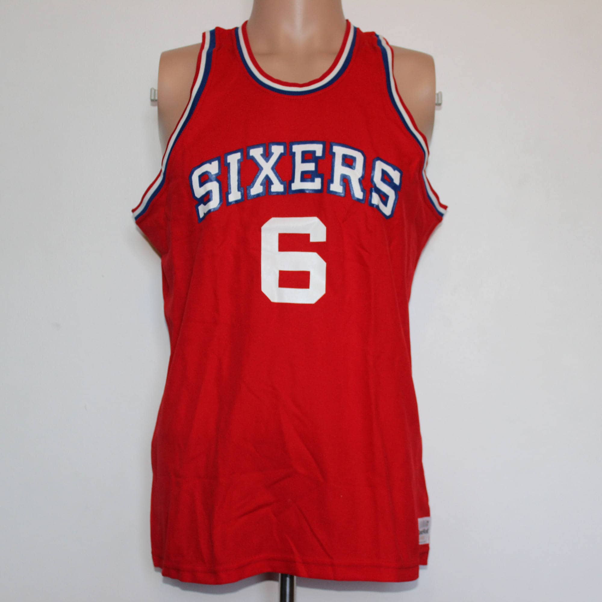 Vintage Philadelphia 76ers Sixers Erving Jersey size Small Dr. J