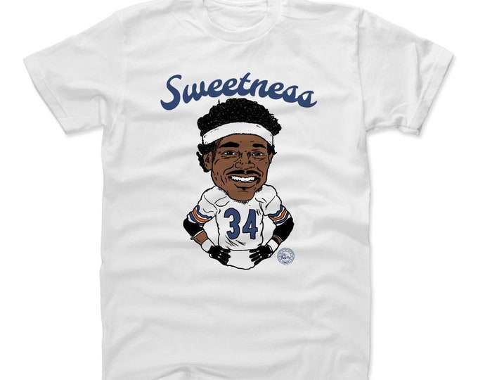 Walter Payton Sweetness Caricature T-shirt