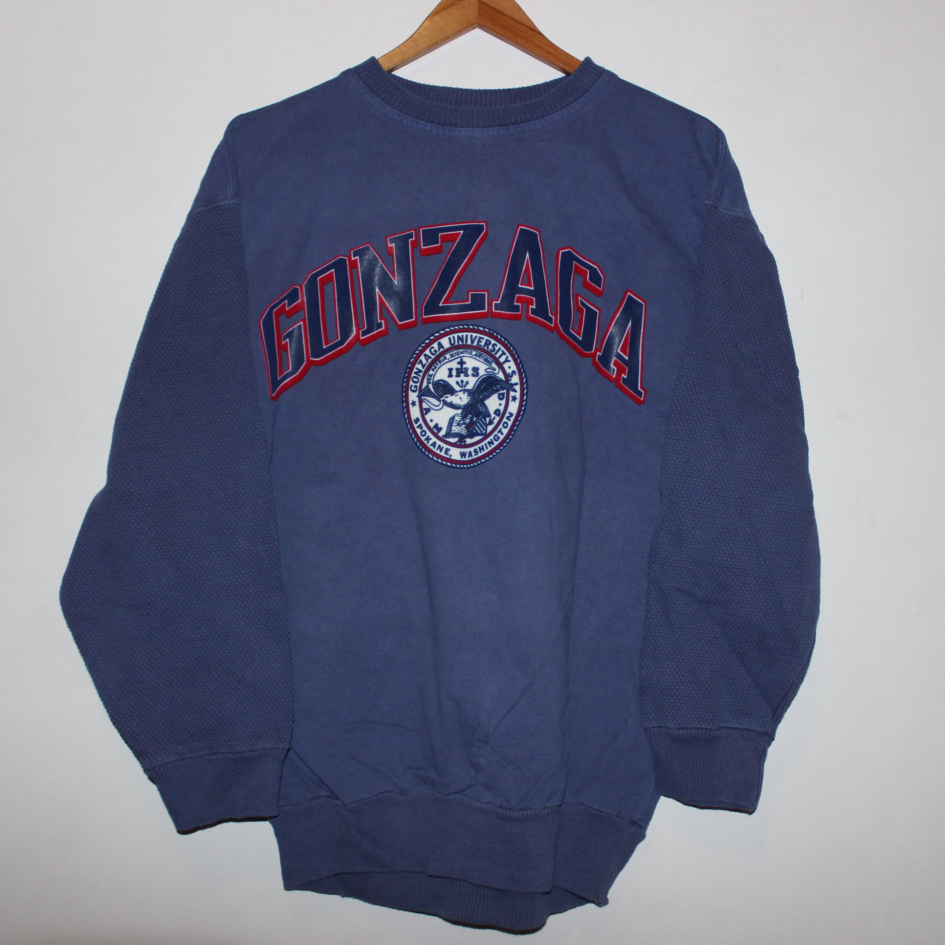 Vintage Gonzaga Zags NCAA Crewneck Sweatshirt M