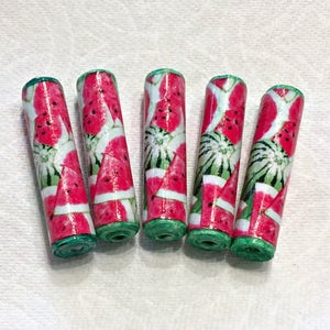 Paper Beads - Watermelon
