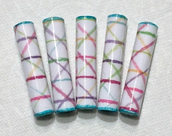 Paper Bead Set Handmade Beads for Pens and other Beadable Products