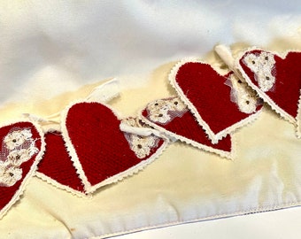 Fabric Valentine Garland