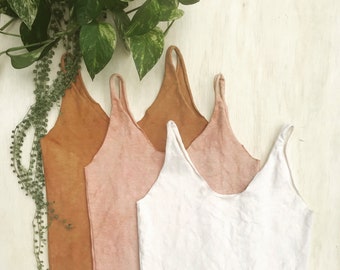 Hemp Tank - Solids Tank 3 Pack - Organic Cotton & Hemp, Plant Dyes