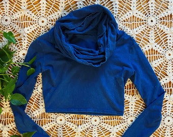 Forager Crop - Organic Cotton and Hemp Cowl Neck - plant dye