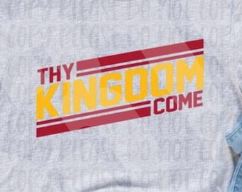 KC Kingdom Football Shirt: Kansas City Football Tee