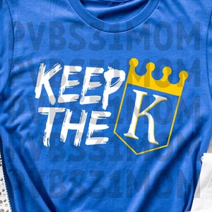 Keep the K Shirt, Save Kaufman Stadium Tee, Kansas City Baseball Stadium Shirt, Keep Kaufman T-Shirt, KC Baseball Shirt, Save the K Shirt image 1