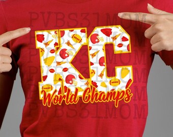 KC World Champs Shirt, Kansas City Football shirt, KC Football World Champs Tee, Kansas City SB Champs Shirt, Big Game Champions Tee dynasty