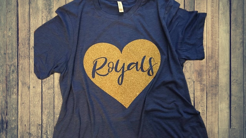 heart royals shirt