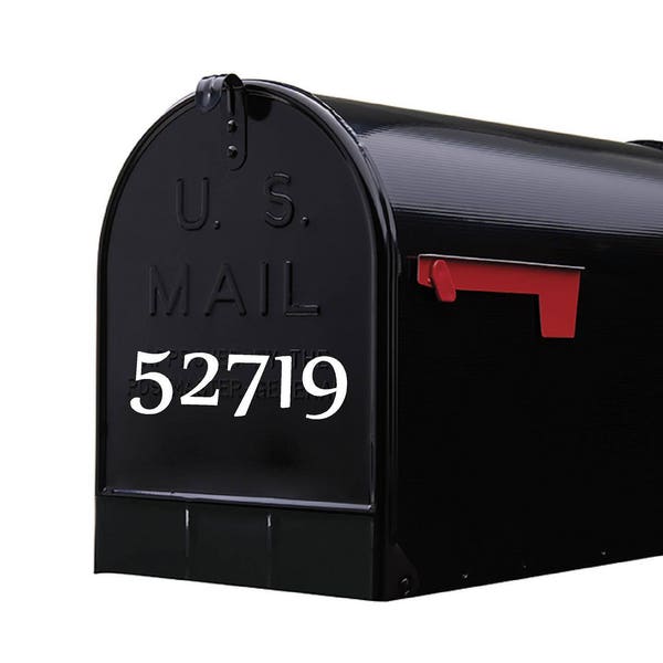 Mailbox Door Numbers