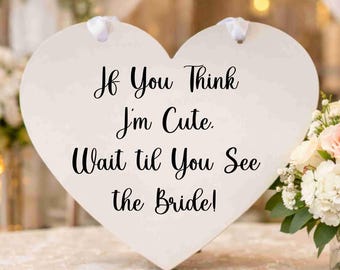 Personalized Wedding Heart Sign