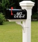 Mailbox Number and Address Decal 