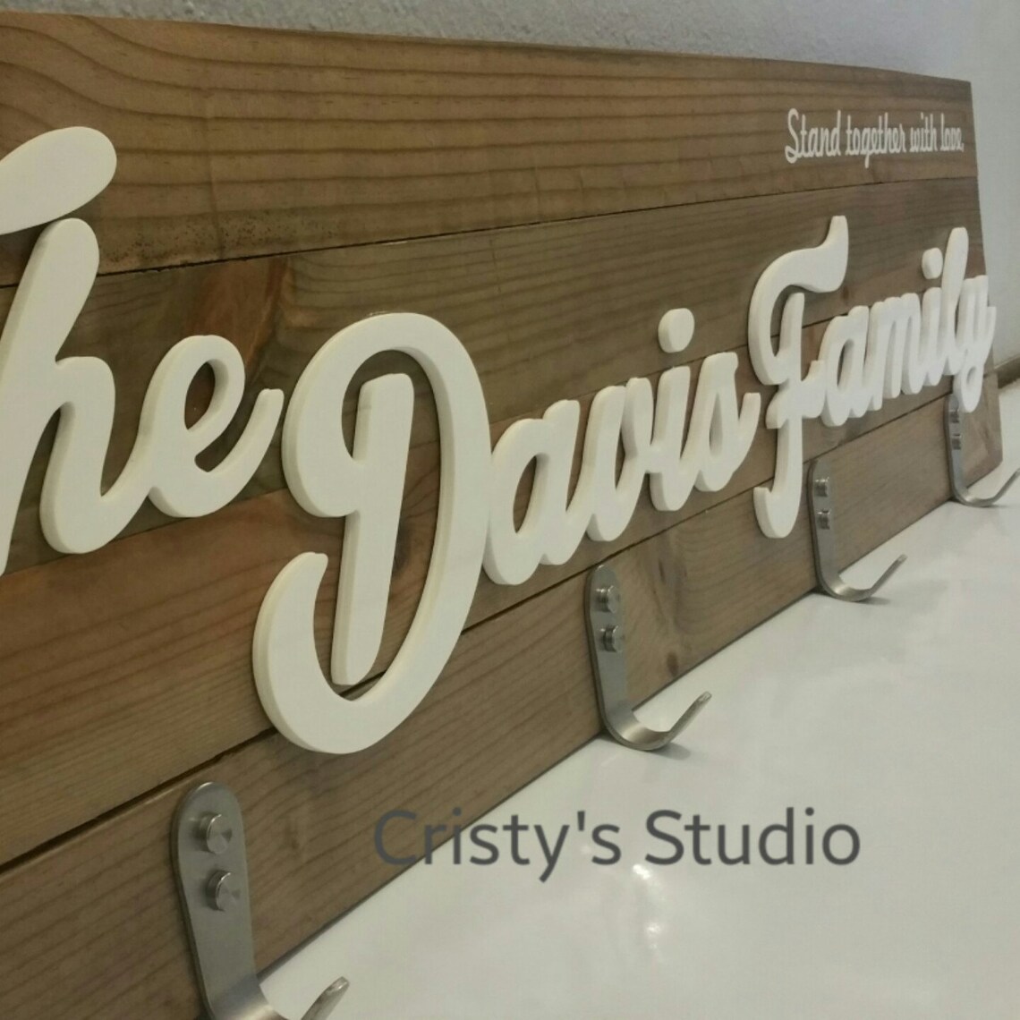 coat rack personalized
