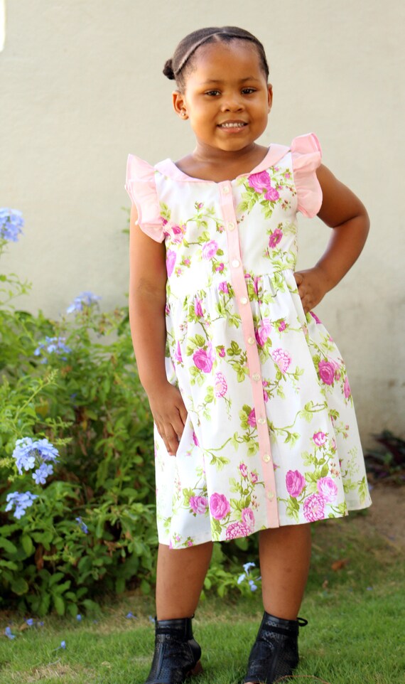 Camellia Dress EXTRA FRILLS Add-on Option PDF Children's | Etsy