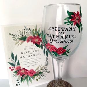 Bride & Groom Wedding Glasses