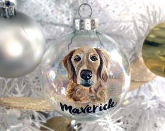 Custom Dog Ornament