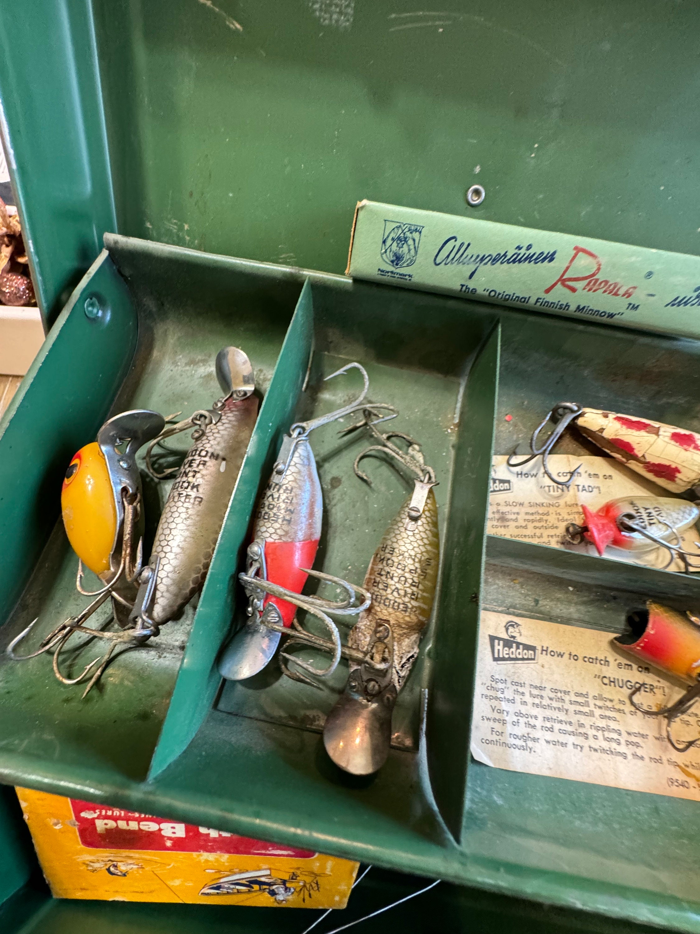 Vintage Tackle Boxs 