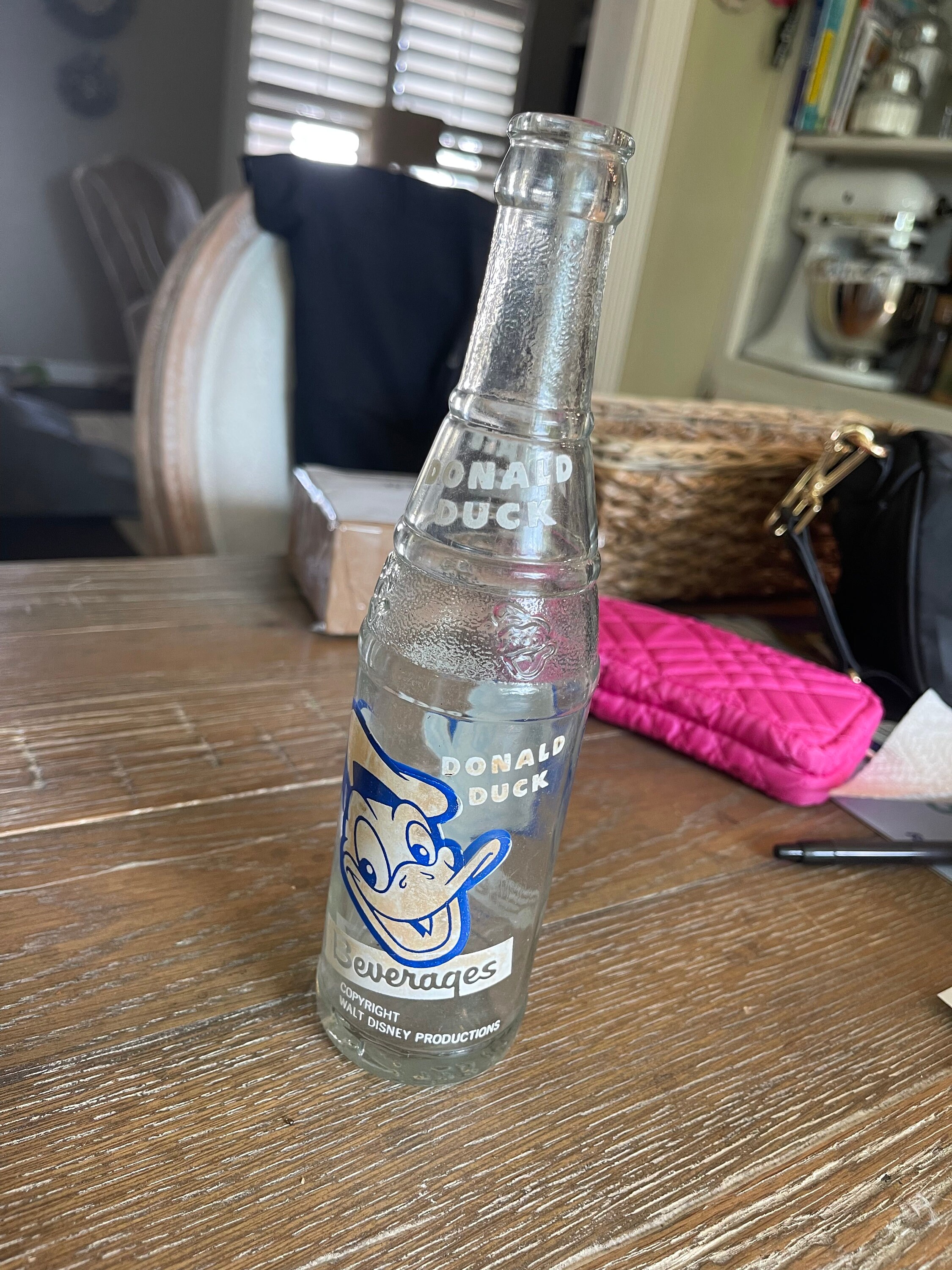 Vintage Donald Duck Beverages Bottle! - Etsy