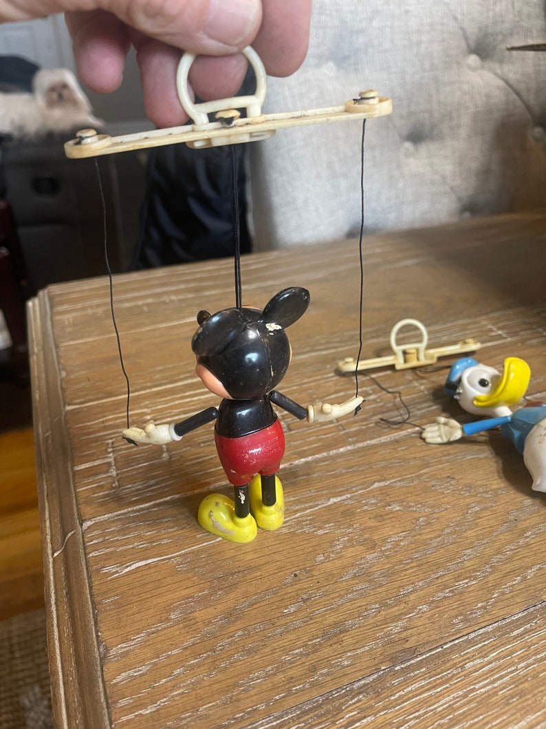Mickey Mouse and Donald Duck Puppets - Etsy